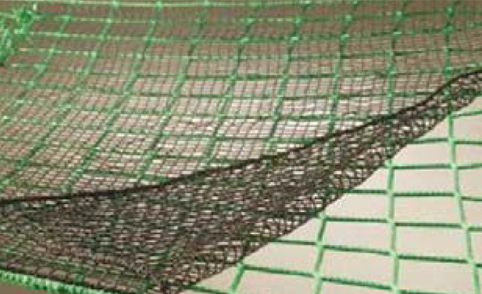 Huck Safety Net Overlay – Close-Mesh Debris Overlay Net for Fall Arrest Systems, 1.8mm Knotless PP, 20mm Mesh, EN1263-1 Compatible, Ideal for Construction Edge Protection & Falling Object Control